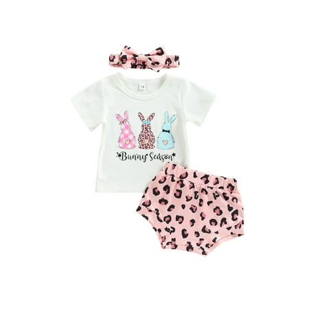 wybzd Toddler Baby Boys Girls Easter Clothes Sets Rabbit Letter Print Short Sleeve T-shirts+Shorts+Headband Pink 12-18 Months
wybzd Toddler Baby Boys Girls Easter Clothes Sets Rabbit Letter Print Short Sleeve T-shirts+Shorts+Headband Pink 12-18 Months