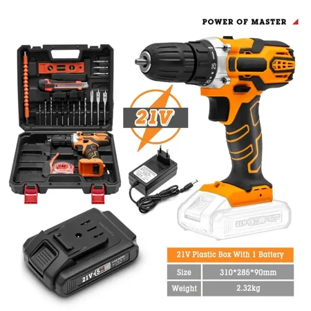 Electric Drill 12V 16V 20V Cordless Drill Electric Screwdriver Mini Wireless Power Driver DC Lithium-Ion Battery
Electric Drill 12V 16V 20V Cordless Drill Electric Screwdriver Mini Wireless Power Driver DC Lithium-Ion Battery