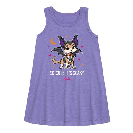 Barbie - So Cute It s Scary - Toddler and Youth Girls A-line Dress