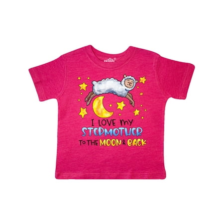 Inktastic I Love my Stepmother to the Moon and Back Cute Sheep Gift Toddler Boy or Toddler Girl T-Shirt
Inktastic I Love my Stepmother to the Moon and Back Cute Sheep Gift Toddler Boy or Toddler Girl T-Shirt