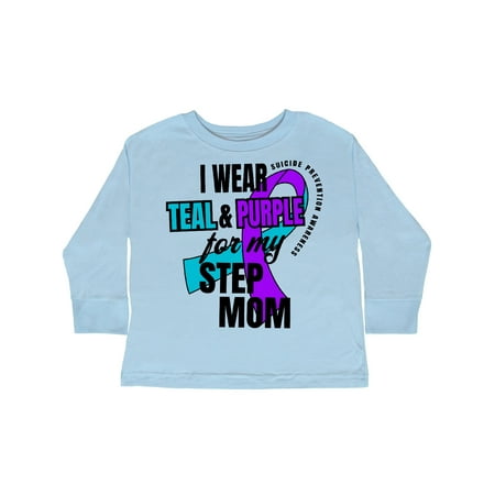Inktastic Suicide Prevention I Wear Teal and Purple for My Step Mom Gift Toddler Boy or Toddler Girl Long Sleeve T-Shirt
Inktastic Suicide Prevention I Wear Teal and Purple for My Step Mom Gift Toddler Boy or Toddler Girl Long Sleeve T-Shirt