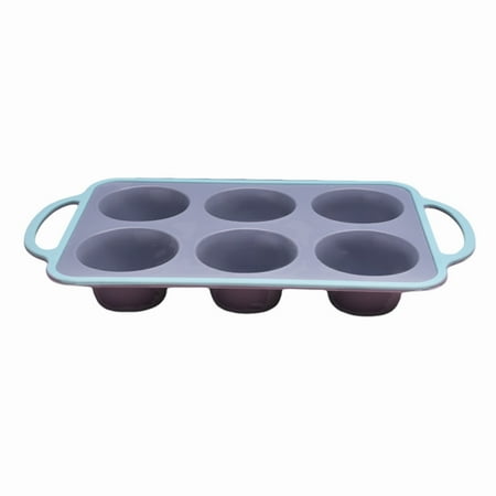 6 Grid Silicone Baking Mold Non Stick Microwave Mold Tray for Kitchen Accessories
6 Grid Silicone Baking Mold Non Stick Microwave Mold Tray for Kitchen Accessories