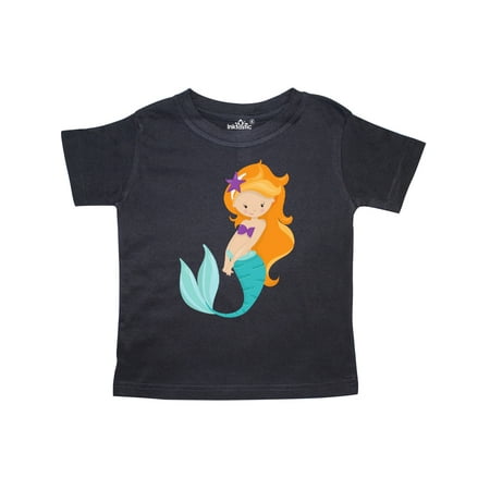 Inktastic Cute Little Mermaid Orange Hair Purple Sea Star Gift Toddler Toddler Girl T-Shirt
Inktastic Cute Little Mermaid Orange Hair Purple Sea Star Gift Toddler Toddler Girl T-Shirt
