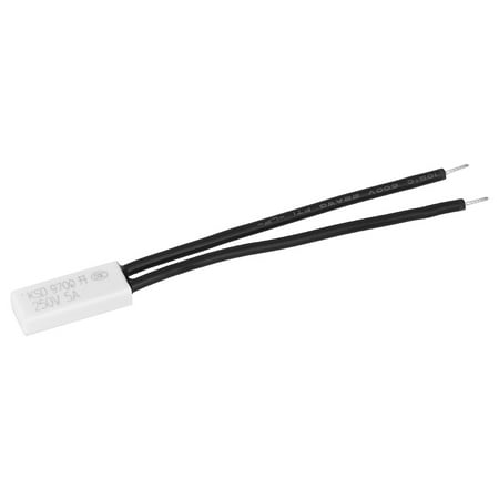 Temperature Control Switch 10pcs KSD9700 Normally Open Temperature Control Switch Thermal Protector Plastic Probe