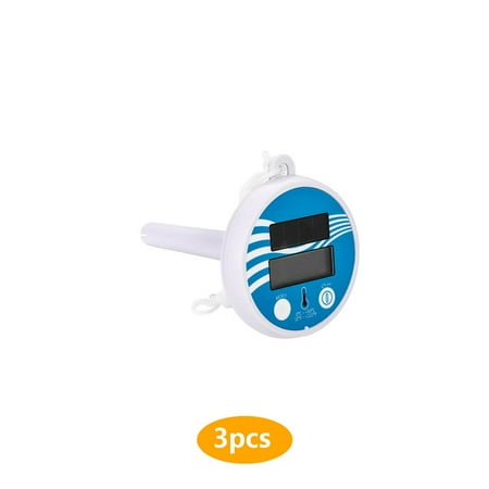 3pcs Floating Digital Pool Thermometer Solar Powered Outdoor Spa Thermometer
3pcs Floating Digital Pool Thermometer Solar Powered Outdoor Spa Thermometer