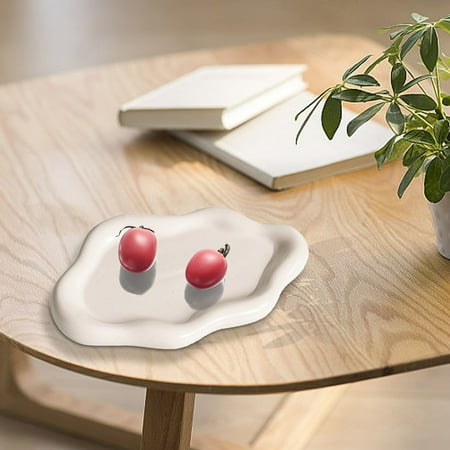 Trays Women s Ceramic Jewelry Tray Jewelry Tray Jewelry Tray Irregular Cloud Shaped Ceramic Tray Watch Key Tray Ring Tray Suitable For Day/Christmas/Thanksgiving
Trays Women s Ceramic Jewelry Tray Jewelry Tray Jewelry Tray Irregular Cloud Shaped Ceramic Tray Watch Key Tray Ring Tray Suitable For Day/Christmas/Thanksgiving