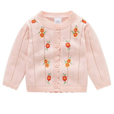 ATOGUTA Girls Cardigan Print Cardigan Sweater Open Front Long Sleeve Cute Sweaters Pink Size 3M-3T
ATOGUTA Girls Cardigan Print Cardigan Sweater Open Front Long Sleeve Cute Sweaters Pink Size 3M-3T