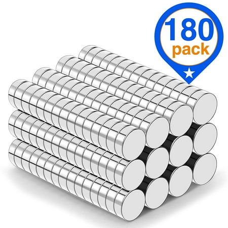 Magnets Tiny Magnets Mini Magnets Small Round Magnets for Crafts Small Refrigerator Magnets for DIY Whiteboard and Fridge Magnets - Come with a Storage Case