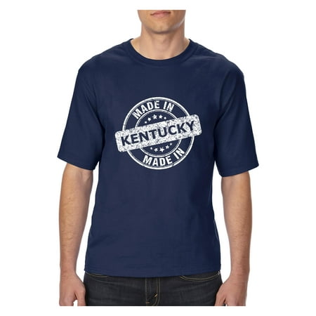 Kentucky State Flag Made in Unisex Ultra Cotton T-Shirt Tall Sizes