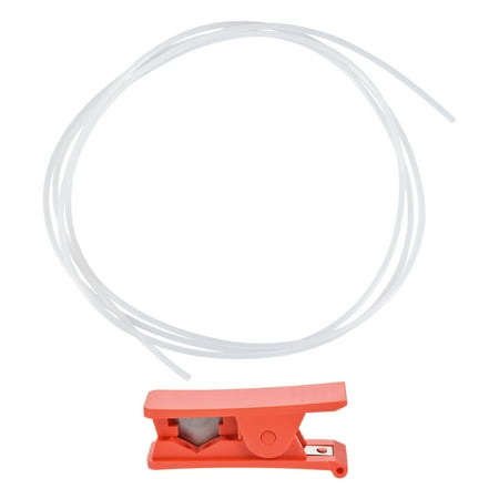PTFE Tubing Hose High Temperature Multifunctional Pipe White 2mm/0.08 ID x 3mm/0.12 OD x 6.56ft with Tube Cutter
PTFE Tubing Hose High Temperature Multifunctional Pipe White 2mm/0.08 ID x 3mm/0.12 OD x 6.56ft with Tube Cutter