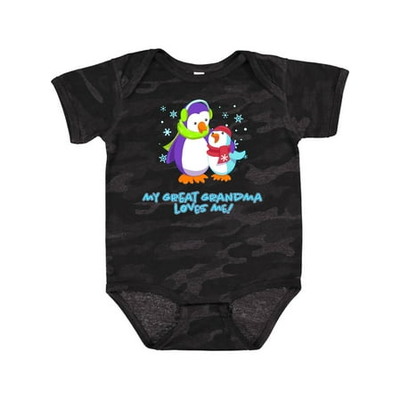 Inktastic My Great Grandma Loves Me! Cute Penguins Gift Baby Boy or Baby Girl Bodysuit
Inktastic My Great Grandma Loves Me! Cute Penguins Gift Baby Boy or Baby Girl Bodysuit