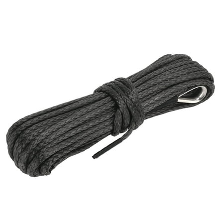 Sarapandan 50ft Heavy-Duty Nylon Trailer Winch Rope 15m Black SUV/Truck/ATV/UTV Resistant Replacement
Sarapandan 50ft Heavy-Duty Nylon Trailer Winch Rope 15m Black SUV/Truck/ATV/UTV Resistant Replacement