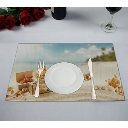GCKG Starfish Placemat Sky Cloud Beach Starfish Shell Table Placemat 12x18 Inch Set of 2
GCKG Starfish Placemat Sky Cloud Beach Starfish Shell Table Placemat 12x18 Inch Set of 2