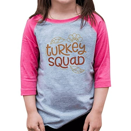 7 ate 9 Apparel Girls Happy Thanksgiving Shirts - Turkey Squad - Pink Shirt 5T
7 ate 9 Apparel Girls Happy Thanksgiving Shirts - Turkey Squad - Pink Shirt 5T