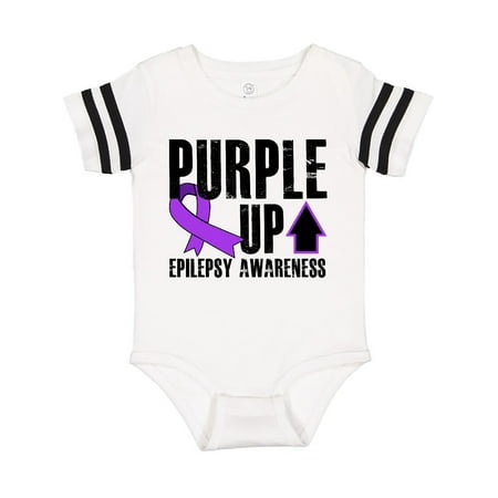 Inktastic Purple Up Epilepsy Awareness with Purple Ribbon Gift Baby Boy or Baby Girl Bodysuit
Inktastic Purple Up Epilepsy Awareness with Purple Ribbon Gift Baby Boy or Baby Girl Bodysuit