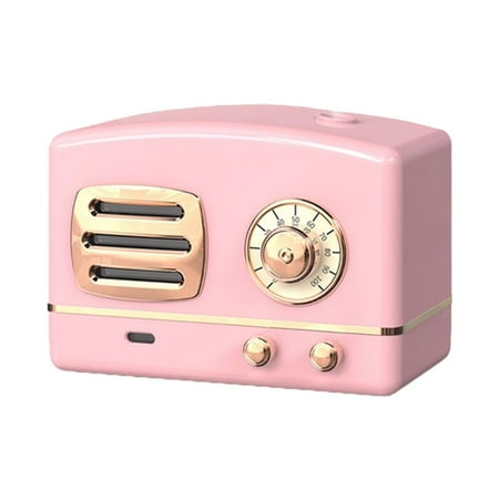 New Gift Type Can add essential oils High capacity Cute Atomizer Air Humidifier Radio Speaker Retro 2-PINK
New Gift Type Can add essential oils High capacity Cute Atomizer Air Humidifier Radio Speaker Retro 2-PINK