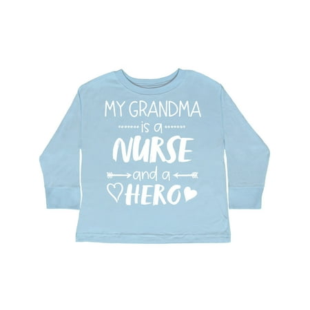 Inktastic My Grandma is a Nurse and a Hero Gift Toddler Boy or Toddler Girl Long Sleeve T-Shirt
Inktastic My Grandma is a Nurse and a Hero Gift Toddler Boy or Toddler Girl Long Sleeve T-Shirt