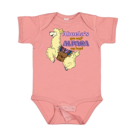 Inktastic Abuela s You Say ALPACA My Bags with Cute Jumping Alpaca Gift Baby Boy or Baby Girl Bodysuit
Inktastic Abuela s You Say ALPACA My Bags with Cute Jumping Alpaca Gift Baby Boy or Baby Girl Bodysuit
