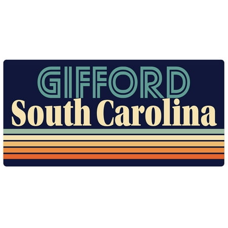 Gifford South Carolina 5 x 2.5-Inch Fridge Magnet Retro Design