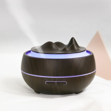 CALAFEBILA Fashion Gift 400ml Wood Grain Seven-color Lighting Peaks-shaped Home Aroma Humidifier Indoor & Outdoor Use
CALAFEBILA Fashion Gift 400ml Wood Grain Seven-color Lighting Peaks-shaped Home Aroma Humidifier Indoor & Outdoor Use