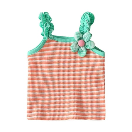 ASEIDFNSA Tween Clothes for Girls Toddler Ruffle Outfits for Girls Girls Tops Summer Vest Sling Flower Frilly Striped Printed Sleeveless for Clothes
ASEIDFNSA Tween Clothes for Girls Toddler Ruffle Outfits for Girls Girls Tops Summer Vest Sling Flower Frilly Striped Printed Sleeveless for Clothes