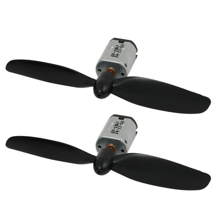 2pcs DC 4.2V 29000RPM N20 Strong Magnetic Motor with Helicopter CW Propeller