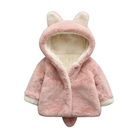 Chaoren Kids Girls Cute Rabbit Plush Faux Fur Winter Hooded Thicken Warm Coat Jacket
Chaoren Kids Girls Cute Rabbit Plush Faux Fur Winter Hooded Thicken Warm Coat Jacket