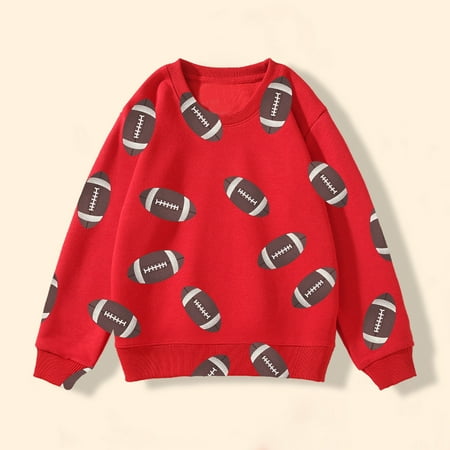 CHAOLEI Autumn Winter Boys And Girls Rugby Printed Casual Hoodie Long Sleeve Hoodie Children s Pullover -Red 3-4 Years
CHAOLEI Autumn Winter Boys And Girls Rugby Printed Casual Hoodie Long Sleeve Hoodie Children s Pullover -Red 3-4 Years