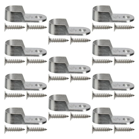 FRCOLOR 30Pcs Oval Closet Rod End Supports Furniture Accessories Wardrobe Tube Support Bracket Clothes Hanging Rod Holder (10Pcs Support and 20Pcs Screws)
FRCOLOR 30Pcs Oval Closet Rod End Supports Furniture Accessories Wardrobe Tube Support Bracket Clothes Hanging Rod Holder (10Pcs Support and 20Pcs Screws)