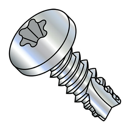 1/4-14X3/4 6 Lobe Pan Thread Cutting Screw Type 25 Fully Threaded Zinc (Pack Qty 3 000) BC-14125TP
1/4-14X3/4 6 Lobe Pan Thread Cutting Screw Type 25 Fully Threaded Zinc (Pack Qty 3 000) BC-14125TP