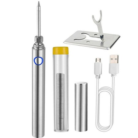 Famure Cordless Soldering Iron Kit Wireless Charging Welding Tool Safety Protection Electrical Soldering Repair Tool for Metal Jewelry Electric DIY 1100mAh Rechargeable Battery Powered relaxing
Famure Cordless Soldering Iron Kit Wireless Charging Welding Tool Safety Protection Electrical Soldering Repair Tool for Metal Jewelry Electric DIY 1100mAh Rechargeable Battery Powered relaxing