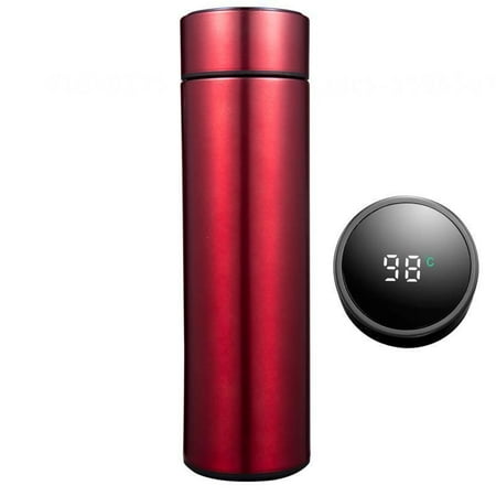 Water Bottle with LED Temperature Display Double Walled Vacuum Insulated Water Bottle Stainless Steel Sports AutomotiveTravel Mug BPA-free Leak Proof Keep Cold and Keep Warm Red
Water Bottle with LED Temperature Display Double Walled Vacuum Insulated Water Bottle Stainless Steel Sports AutomotiveTravel Mug BPA-free Leak Proof Keep Cold and Keep Warm Red