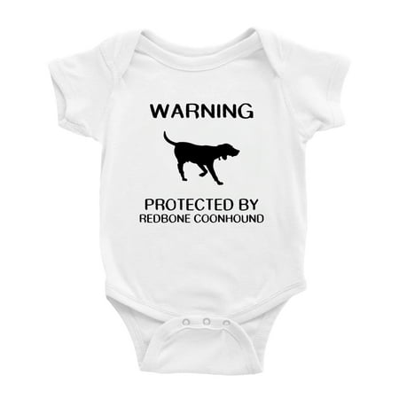 Warning: Protected by A RedBone Coonhound Dog Funny Baby Rompers Infant Clothes (White 12-18 Months)
Warning: Protected by A RedBone Coonhound Dog Funny Baby Rompers Infant Clothes (White 12-18 Months)