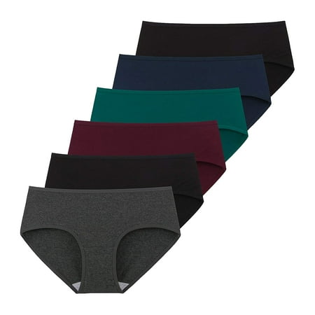 Knosfe 6 Pack Soft Briefs Underwear Women s Sexy Stretch Low Waisted Breathable Panties
Knosfe 6 Pack Soft Briefs Underwear Women s Sexy Stretch Low Waisted Breathable Panties