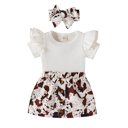 Little Girlss Party Dailywear Sets Leopard Printed O-Neck Ruffle Sleeve Tops Shorts Headbands Summer Outfits Cozy Leisure Comfy Streetwear Outfits
Little Girlss Party Dailywear Sets Leopard Printed O-Neck Ruffle Sleeve Tops Shorts Headbands Summer Outfits Cozy Leisure Comfy Streetwear Outfits