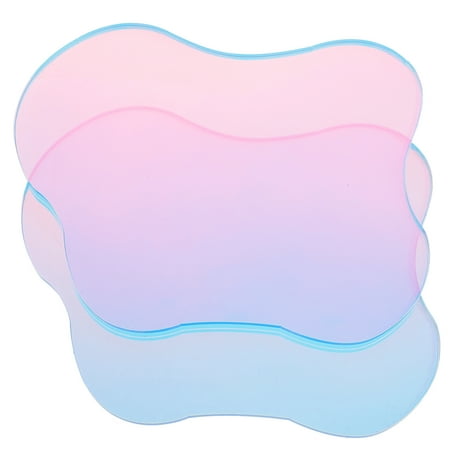 FRCOLOR 2pcs Irregular Acrylic Coaster Decorative Plate Cup Coaster Dining Room Table Ornament
FRCOLOR 2pcs Irregular Acrylic Coaster Decorative Plate Cup Coaster Dining Room Table Ornament