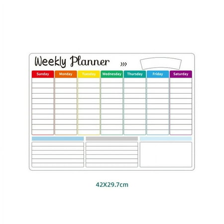 FRCOLOR Magnetic Calendar for Fridge Dry Erase Fridge Magnetic Calendar Fridge Magnetic Writing Board
FRCOLOR Magnetic Calendar for Fridge Dry Erase Fridge Magnetic Calendar Fridge Magnetic Writing Board