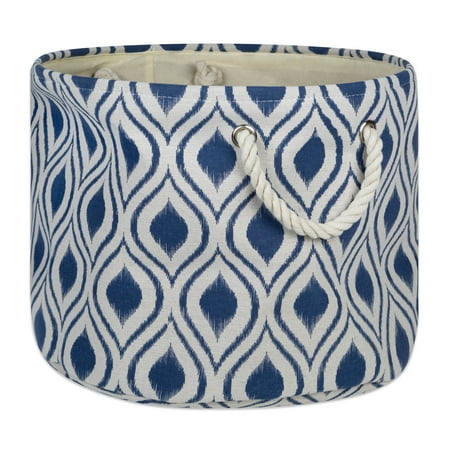 Design Imports CAMZ10038 Round Polyester Bin - Ikat French Blue 15 x 16 x 16 in.
Design Imports CAMZ10038 Round Polyester Bin - Ikat French Blue 15 x 16 x 16 in.