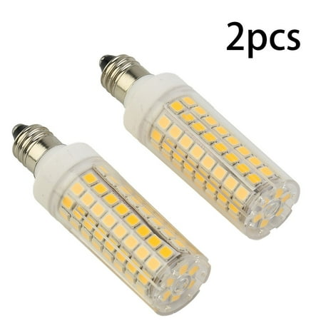 2pcs E11 LED Light Bulb 102-2835 Ceiling Fans Lights Lamp Dimmable 120V
