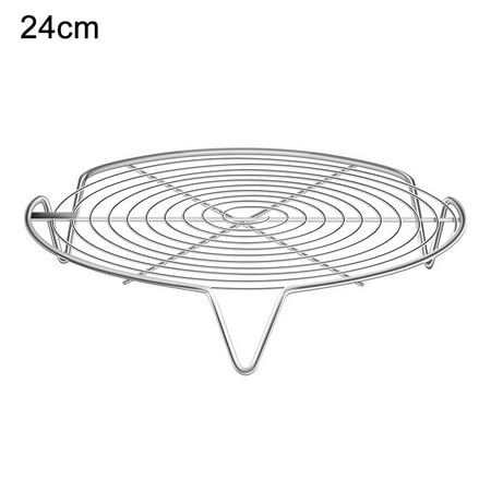 Cooking Grilling Easy Clean Stainless Steel Steamer Rack Cooling Round Canning
Cooking Grilling Easy Clean Stainless Steel Steamer Rack Cooling Round Canning