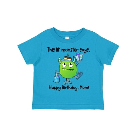 Inktastic This Lil Monster Says Happy Birthday Mom Gift Toddler Boy or Toddler Girl T-Shirt
Inktastic This Lil Monster Says Happy Birthday Mom Gift Toddler Boy or Toddler Girl T-Shirt