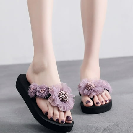 FZM Women shoes Fashion Flip- flop Women Slip-on Open Toe Flower Wedges Color Slipper Shoes
FZM Women shoes Fashion Flip- flop Women Slip-on Open Toe Flower Wedges Color Slipper Shoes