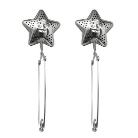 2PCS Stainless Steel Tea Leak Tea Filter Tea Strainer Seasoning Ball Tea Star Shape Infuser
2PCS Stainless Steel Tea Leak Tea Filter Tea Strainer Seasoning Ball Tea Star Shape Infuser