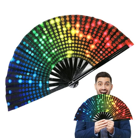Fovolat Handheld Fan Foldable Chinese Fans Folding Fans Chinese Kung Fu Folding Fan Bamboo Holding Hand Fan Large Rainbow Fan Decorations intelligent
Fovolat Handheld Fan Foldable Chinese Fans Folding Fans Chinese Kung Fu Folding Fan Bamboo Holding Hand Fan Large Rainbow Fan Decorations intelligent
