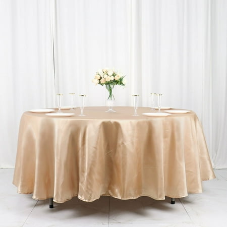 Efavormart 108 Nude Wholesale Linens SATIN Round Tablecloth for Kitchen Dining Catering Wedding Birthday Party Events
Efavormart 108 Nude Wholesale Linens SATIN Round Tablecloth for Kitchen Dining Catering Wedding Birthday Party Events