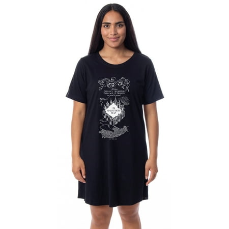 Harry Potter Womens The Marauder s Map Mischief Managed Nightgown Sleep Pajama Shirt
Harry Potter Womens The Marauder s Map Mischief Managed Nightgown Sleep Pajama Shirt