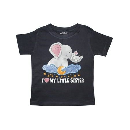 Inktastic I Love My Little Sister Cute Elephants with Moon and Stars Gift Toddler Boy or Toddler Girl T-Shirt
Inktastic I Love My Little Sister Cute Elephants with Moon and Stars Gift Toddler Boy or Toddler Girl T-Shirt