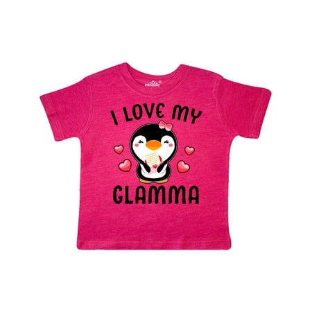 Inktastic I Love My Glamma with Cute Penguin and Hearts Gift Toddler Toddler Girl T-Shirt
Inktastic I Love My Glamma with Cute Penguin and Hearts Gift Toddler Toddler Girl T-Shirt