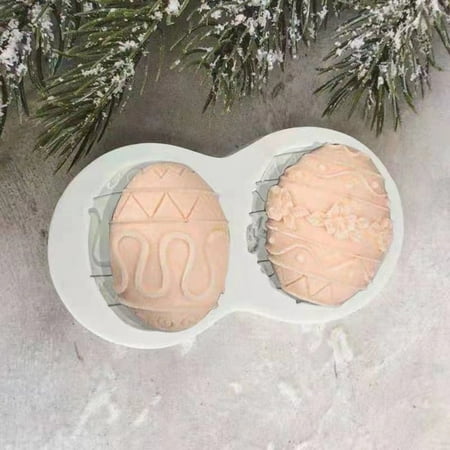 Bessbest Spring New Easter Egg Rabbit Chocolate Cake Baking Tool Silicone Mould Tool For Baking Cake