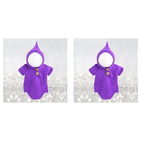 2pcs Handmade Wool Knitted Unisex Newborn Baby Warm Breathable Jumpsuit for Photo Prop Daily Wear
2pcs Handmade Wool Knitted Unisex Newborn Baby Warm Breathable Jumpsuit for Photo Prop Daily Wear